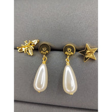 18K CD Pearl Earrings