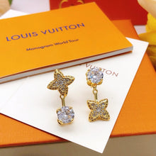 18K Louis Blossom Monogram Earrings