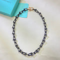 18K T HardWear Titanium Link Necklaces