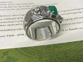 Double G Feline Garden Green Ring