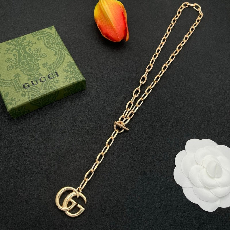 18K GG Big Gold Chain Necklace