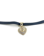 18K CC 2021 Leather Choker Necklace