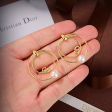 18K CD Revolution Pearl Earrings