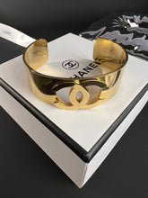 18K CC Gold Cuff Bracelet