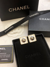 18K Vintage CC Earrings