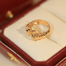 18K Panthère De Open Ring