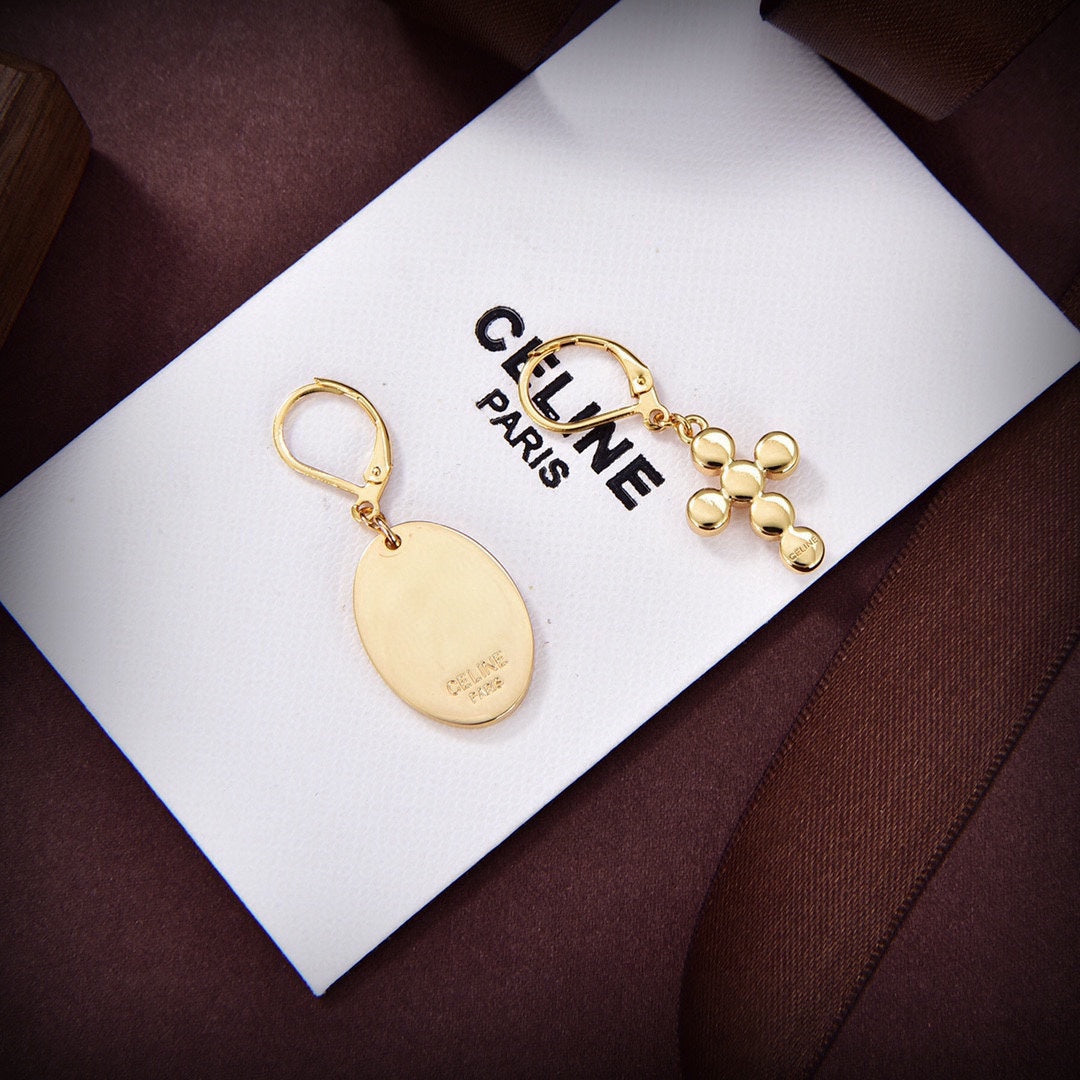 18K Triomphe Precious Earrings