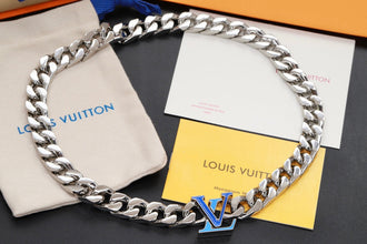 18K Louis Blue Chain Necklace