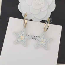 18K CHANEL Star Earrings