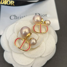 18K Dior 30 Montaigne Rani Pink Pearls Earrings