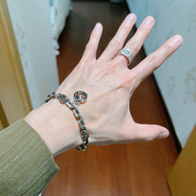 Double G Interlocking G Pendant Bracelet