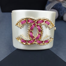 18K CC Pink Crystals Bracelet
