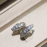 18K BV Serpenti Diamond Earrings