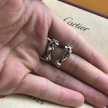 18k Tsavorite Garnet Panther Earrings