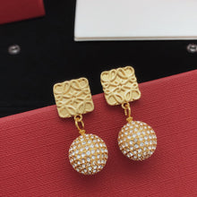 18K Anagram Diamonds Earrings