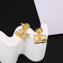 18K DG Gold Earrings