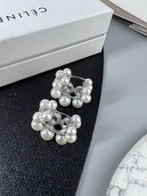 18K Triomphe Two-Rows Pearl Earrings