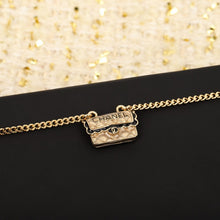 18K CC Bag Pendant Necklace