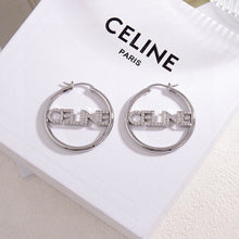 18K CE Coeur Diamond Earrings