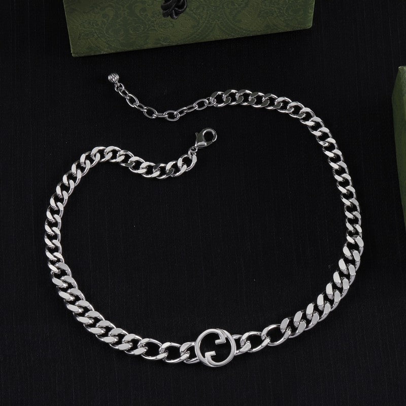 18K Double G Chain Necklace