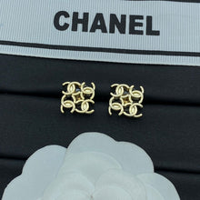 18K CC 24C Earrings