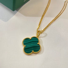 18K Magic Alhambra Malachite Necklace