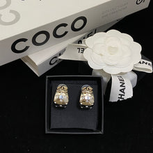 18K CC 24C Diamond Earrings