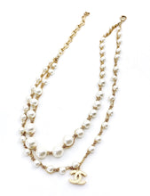 18K CC Pearls Necklace