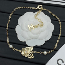 18K CC Camellia Necklace