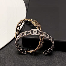 18K CC Open Cuff Bracelet