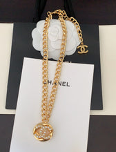 18K CC Diamond Chain Necklace