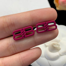 18K BB Pink Icon Earrings