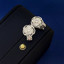 18K CC Camellia Earrings