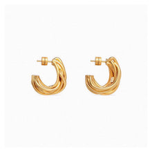 18K BB Gold Earrings
