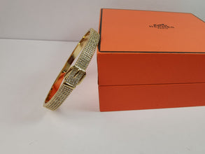 18K Kelly Diamond Vintage H Bracelet