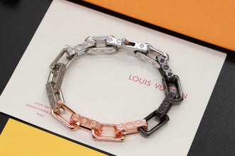 18K Louis Monogram Chain Bracelet