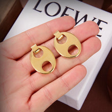 18K Anagram Earrings