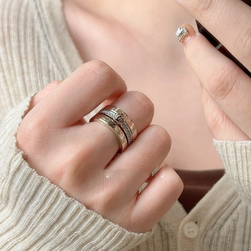 18K CC 26P Diamond Set Ring