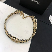 18K CC Strass Necklace