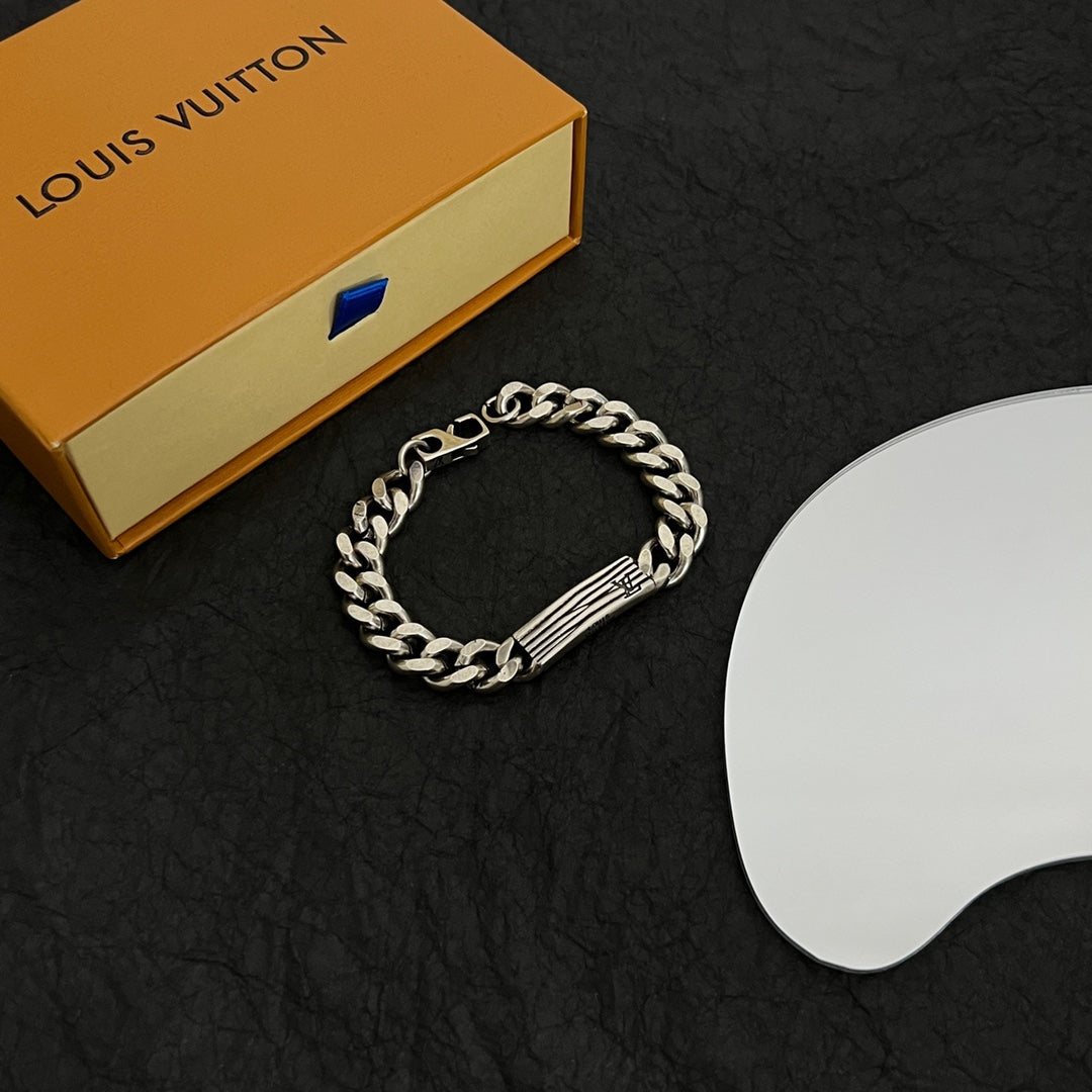 18K Louis Vintage Chains Bracelet