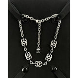 18K CC Gold Diamond Necklace