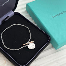 18K Return to Tiffany Lovestruck Heart Tag Bracelet