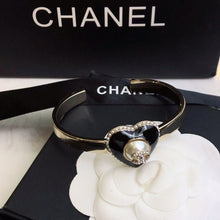 18K CHANEL CC Heart Cuff Bracelet