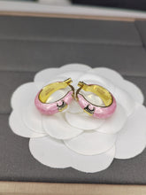 18K Coeur Pink Earrings