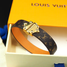 18K Louis Leather Vintage Bracelet