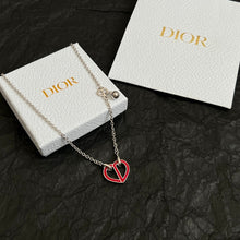 18K CD Heart Necklace