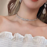 18K Miu Diamond Choker Necklace