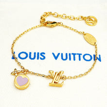 18K Louis Iconic Pink Heart Bracelet