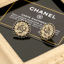 18K CC Strass Earrings