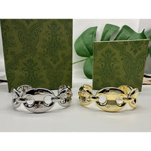 18K Double G Open Cuff Bracelet